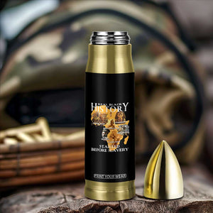 Black History Bullet Tumbler Didnt Start With Slavery TS10 Print Your Wear