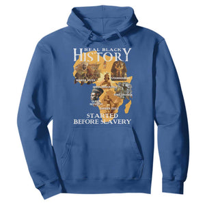 Black History Hoodie Didnt Start With Slavery TS10 Royal Blue Print Your Wear