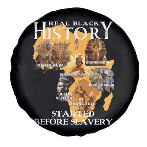 Black History Spare Tire Cover Didnt Start With Slavery TS10 Print Your Wear