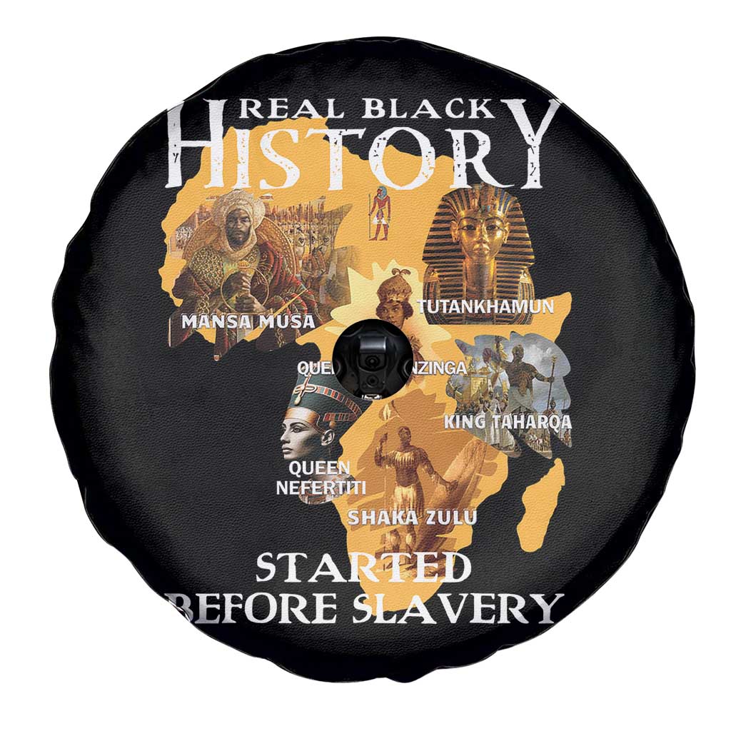 Black History Spare Tire Cover Didnt Start With Slavery TS10 Print Your Wear