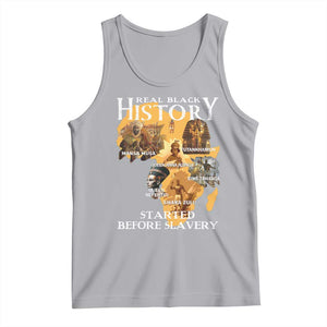 Black History Tank Top Didnt Start With Slavery TS10 Athletic Heather Print Your Wear