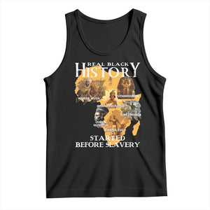 Black History Tank Top Didnt Start With Slavery TS10 Black Print Your Wear