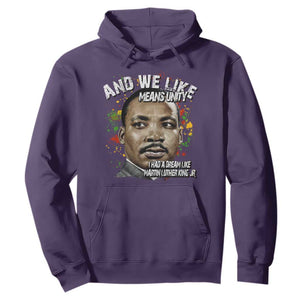 I Had A Dream Like Martin Luther King Hoodie TS10 Purple Print Your Wear