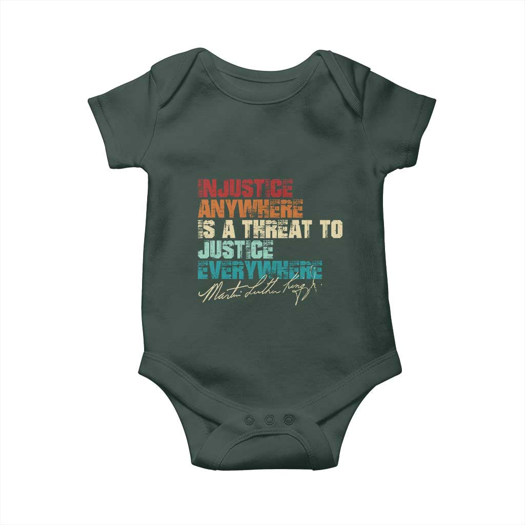 Martin Luther King Jr. Baby Onesie Vintage Inspirational Quote MLK Day Black History Month TS10 Print Your Wear