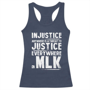 Martin Luther King Jr. Racerback Tank Top Inspirational Quote MLK Day Black History Month TS10 Navy Print Your Wear