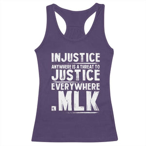 Martin Luther King Jr. Racerback Tank Top Inspirational Quote MLK Day Black History Month TS10 Purple Print Your Wear