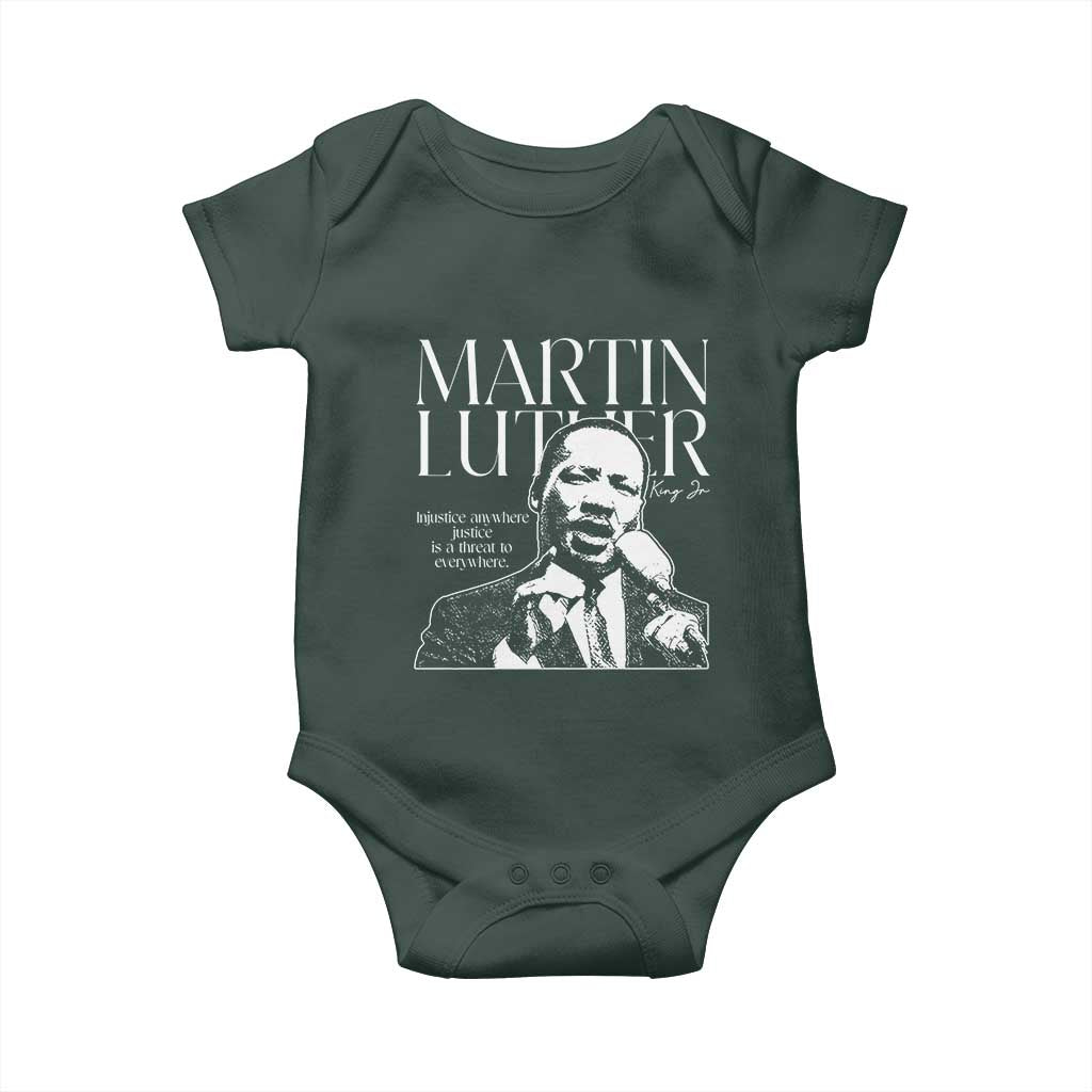 Martin Luther King Jr. Baby Onesie MLK Day Black History Month Inspirational Quote TS10 Print Your Wear
