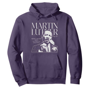 Martin Luther King Jr. Hoodie MLK Day Black History Month Inspirational Quote TS10 Purple Print Your Wear