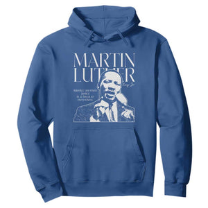 Martin Luther King Jr. Hoodie MLK Day Black History Month Inspirational Quote TS10 Royal Blue Print Your Wear