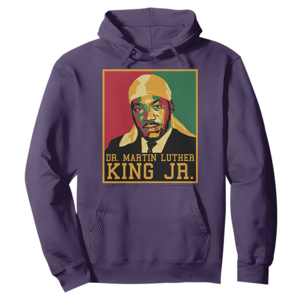 Martin Luther King Hoodie Retro MLK Day TS10 Purple Print Your Wear