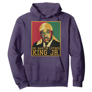 Martin Luther King Hoodie Retro MLK Day TS10 Purple Print Your Wear