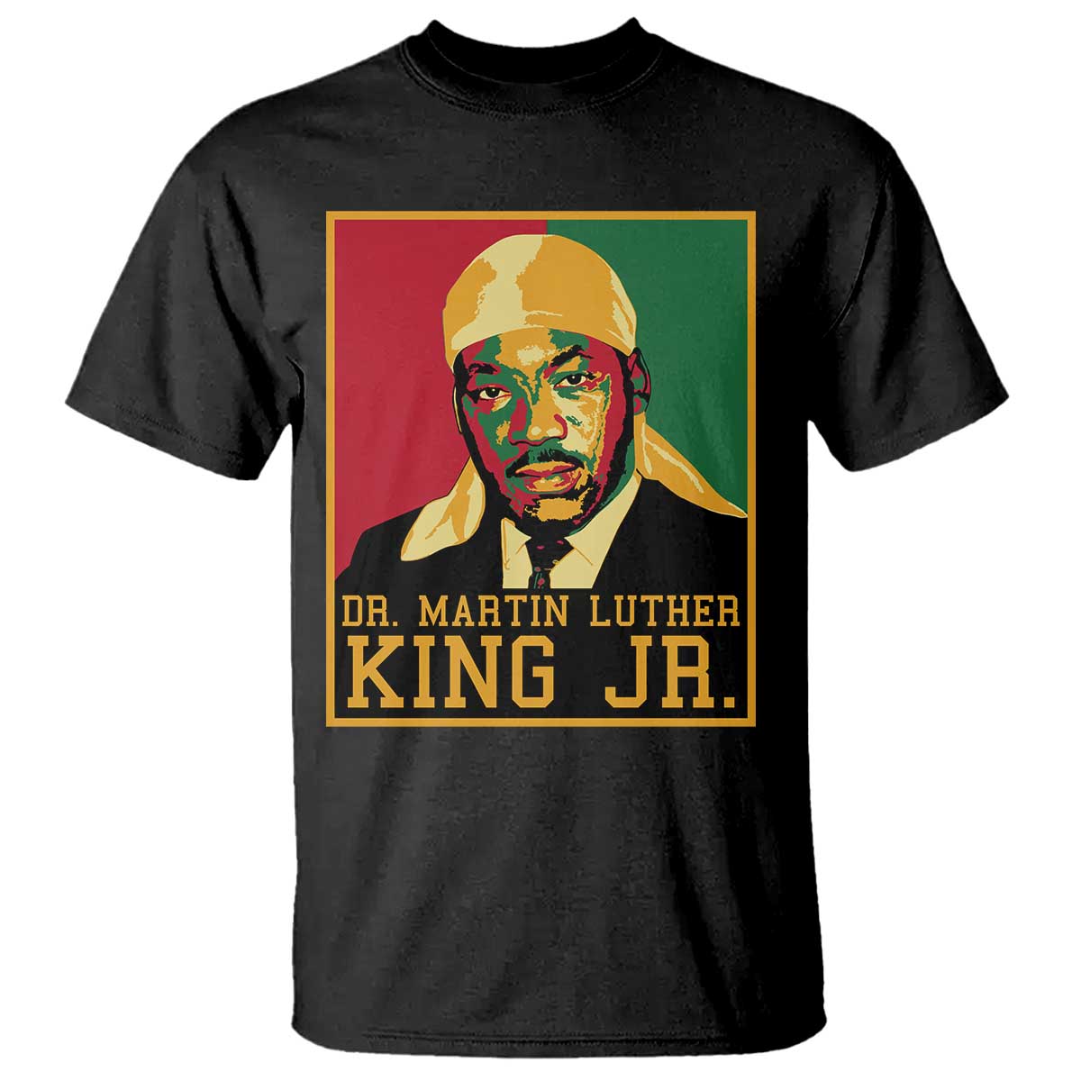 Martin Luther King T Shirt Retro MLK Day TS10 Black Print Your Wear
