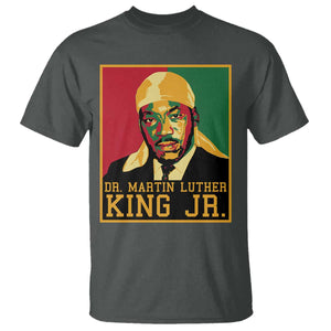 Martin Luther King T Shirt Retro MLK Day TS10 Dark Heather Print Your Wear