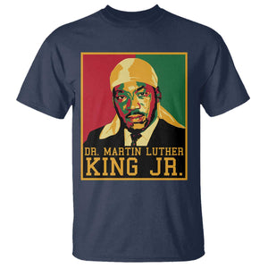 Martin Luther King T Shirt Retro MLK Day TS10 Navy Print Your Wear