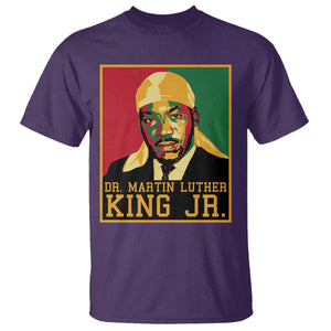 Martin Luther King T Shirt Retro MLK Day TS10 Purple Print Your Wear