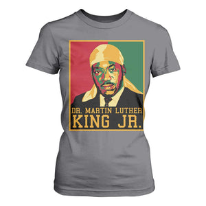 Martin Luther King T Shirt For Women Retro MLK Day TS10 Charcoal Print Your Wear