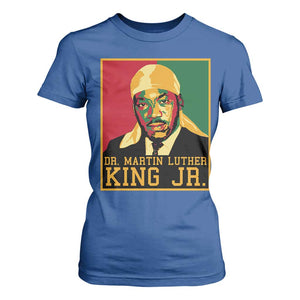 Martin Luther King T Shirt For Women Retro MLK Day TS10 Royal Blue Print Your Wear