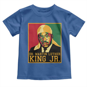 Martin Luther King Toddler T Shirt Retro MLK Day TS10 Royal Blue Print Your Wear