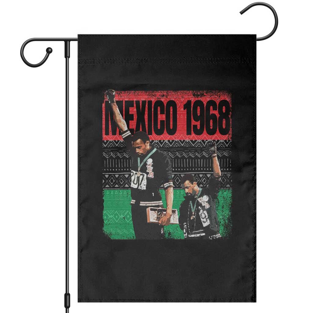 Black Power Salute 1968 Garden Flag Black History Month Civil Rights Movement TS10 Black Print Your Wear