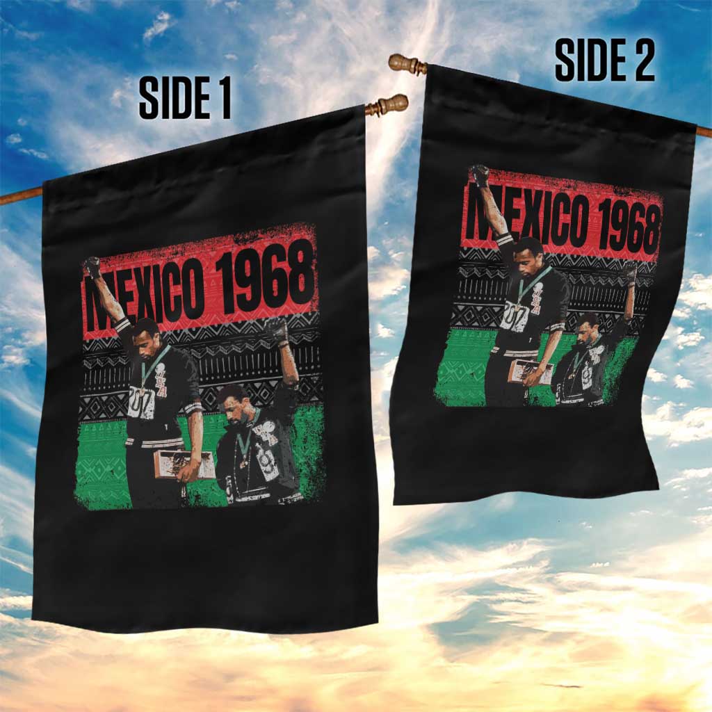 Black Power Salute 1968 Garden Flag Black History Month Civil Rights Movement TS10 Print Your Wear