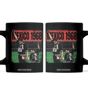 Black Power Salute 1968 Coffee Mug Black History Month Civil Rights Movement TS10 Black Print Your Wear