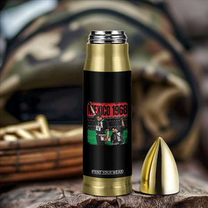 Black Power Salute 1968 Bullet Tumbler Black History Month Civil Rights Movement TS10 Print Your Wear