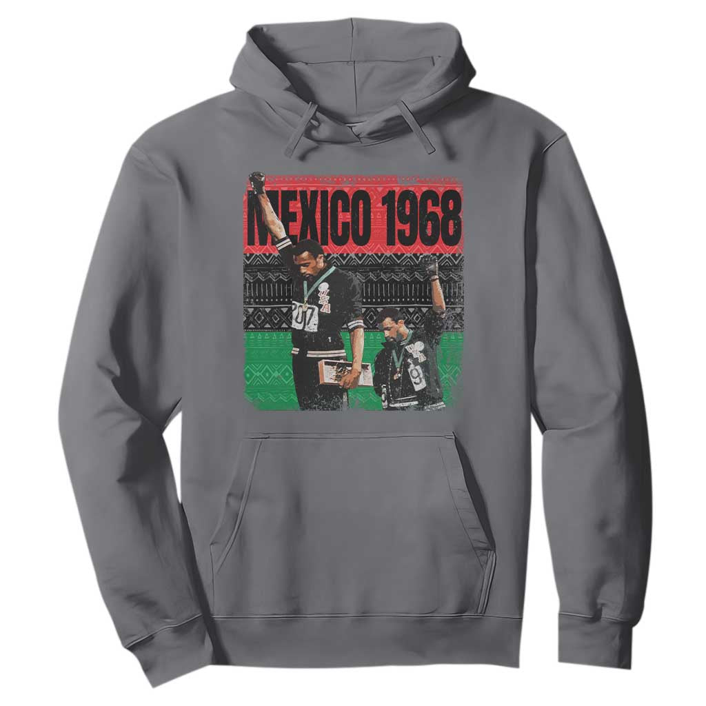 Black Power Salute 1968 Hoodie Black History Month Civil Rights Movement TS10 Charcoal Print Your Wear