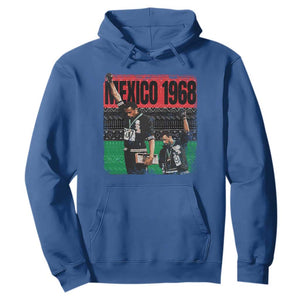 Black Power Salute 1968 Hoodie Black History Month Civil Rights Movement TS10 Royal Blue Print Your Wear