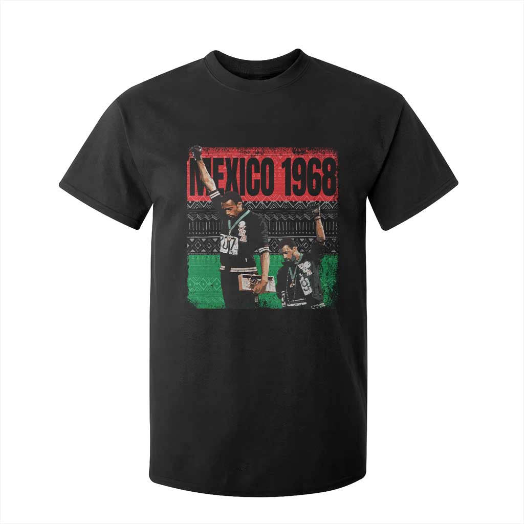 Black Power Salute 1968 T Shirt For Kid Black History Month Civil Rights Movement TS10 Black Print Your Wear