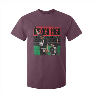 Black Power Salute 1968 T Shirt For Kid Black History Month Civil Rights Movement TS10 Maroon Print Your Wear