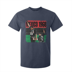 Black Power Salute 1968 T Shirt For Kid Black History Month Civil Rights Movement TS10 Navy Print Your Wear