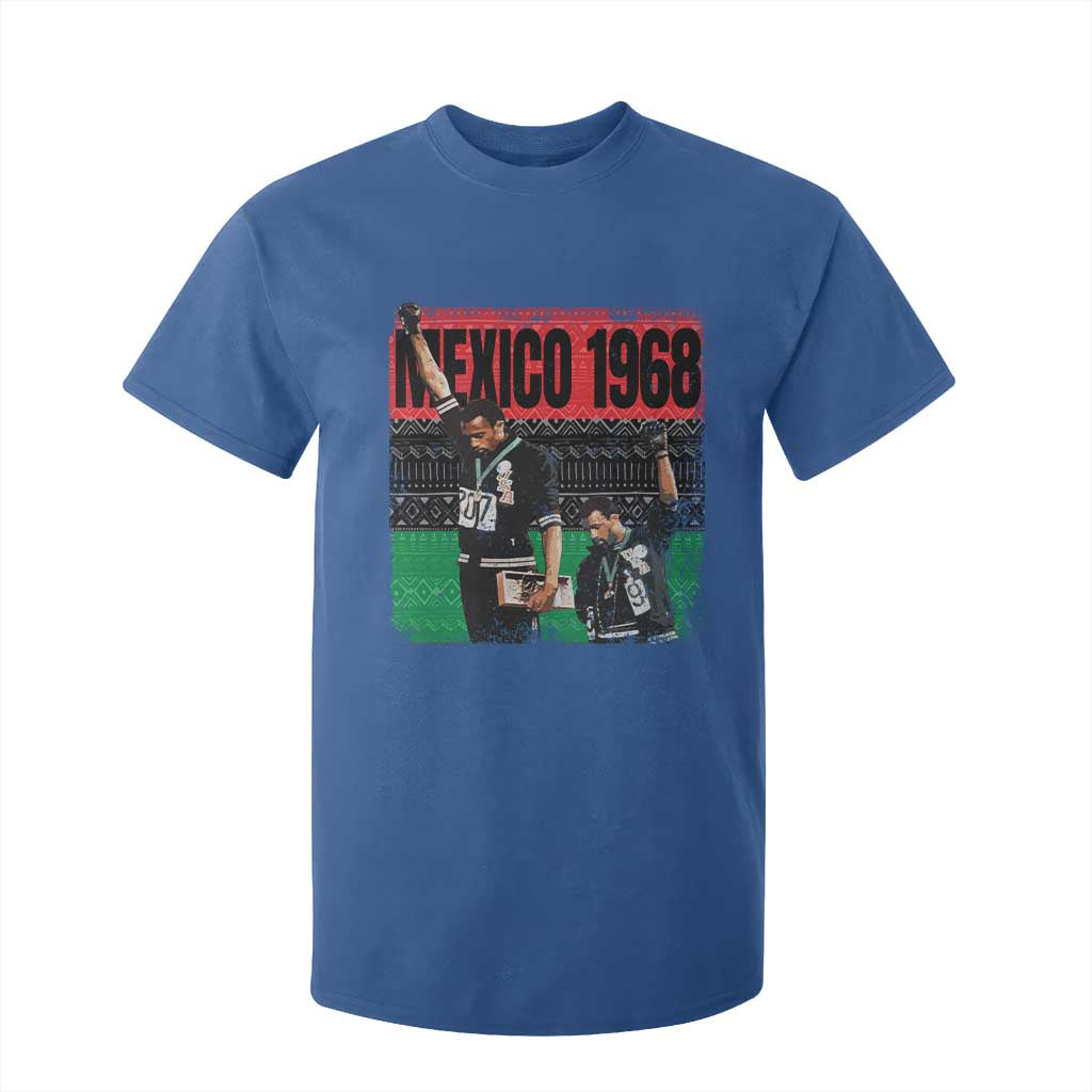 Black Power Salute 1968 T Shirt For Kid Black History Month Civil Rights Movement TS10 Royal Blue Print Your Wear