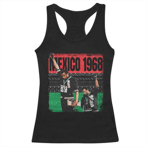 Black Power Salute 1968 Racerback Tank Top Black History Month Civil Rights Movement TS10 Black Print Your Wear