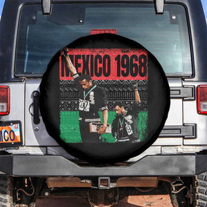 Black Power Salute 1968 Spare Tire Cover Black History Month Civil Rights Movement TS10 No hole Black Print Your Wear