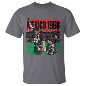 Black Power Salute 1968 T Shirt Black History Month Civil Rights Movement TS10 Charcoal Print Your Wear