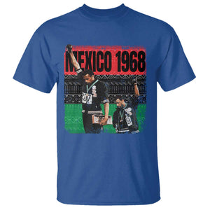 Black Power Salute 1968 T Shirt Black History Month Civil Rights Movement TS10 Royal Blue Print Your Wear