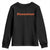 Martin Luther King Jr. Youth Sweatshirt I Have A Dream MLK Day Black History Month TS10 Black Print Your Wear