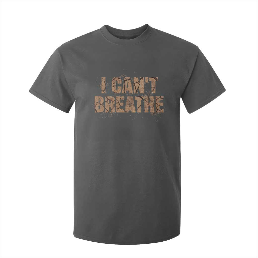 I Cant Breathe Protest T Shirt For Kid TS10 Dark Heather Print Your Wear