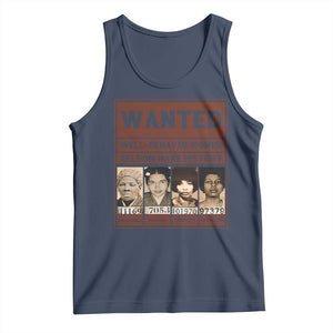 Black Female Empowerment Tank Top Wanted Well Behaved Women Seldom Make History TS10 Navy Print Your Wear