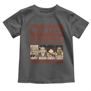 Black Female Empowerment Toddler T Shirt Wanted Well Behaved Women Seldom Make History TS10 Dark Heather Print Your Wear