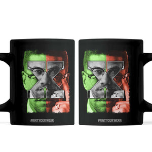 Malcolm X Coffee Mug Black History Month TS10 Black Print Your Wear