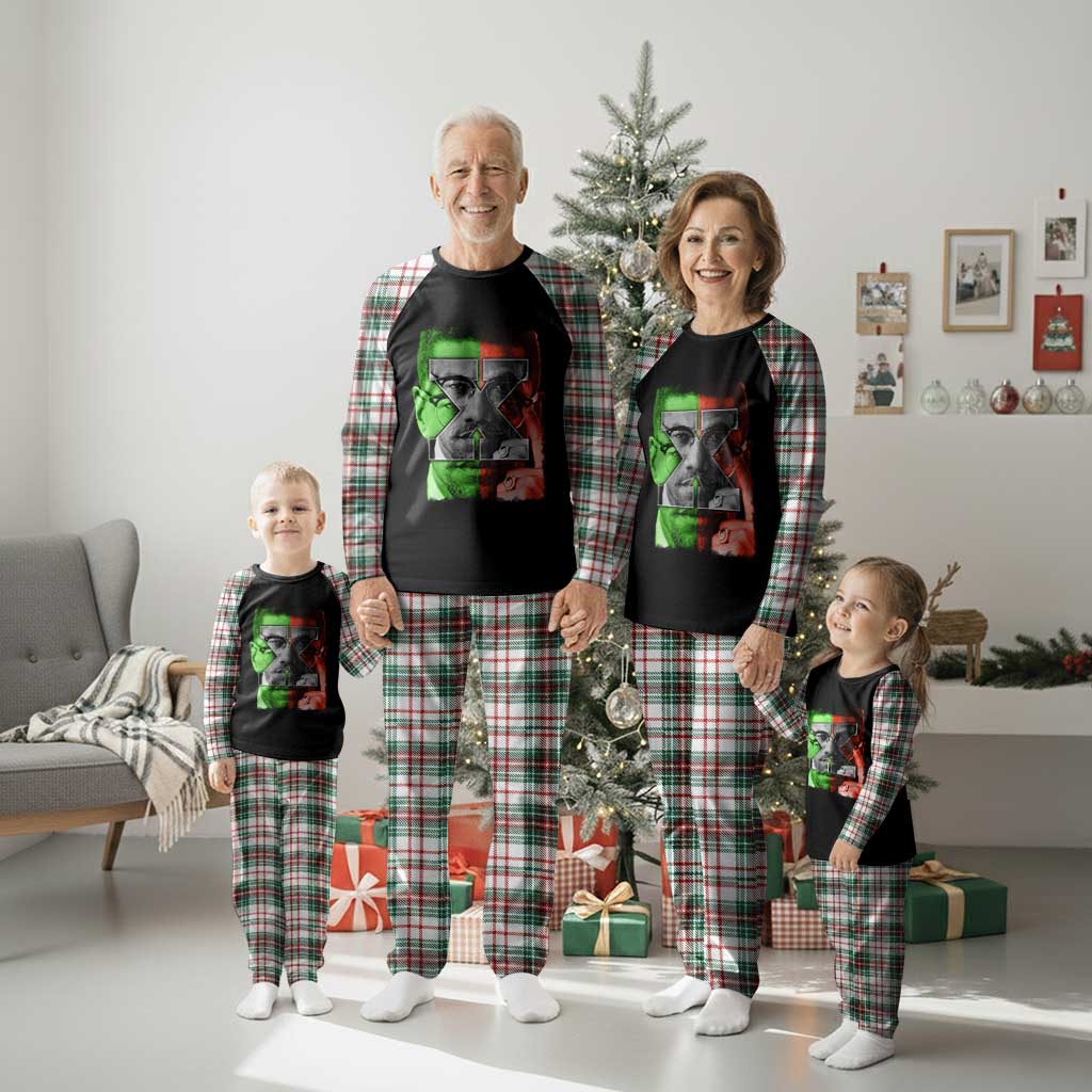 Malcolm X Plaid Pajama Set Black History Month TS10 Christmas Plaid Print Your Wear