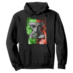 Malcolm X Hoodie Black History Month TS10 Black Print Your Wear