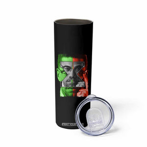 Malcolm X Skinny Tumbler Black History Month TS10 Print Your Wear