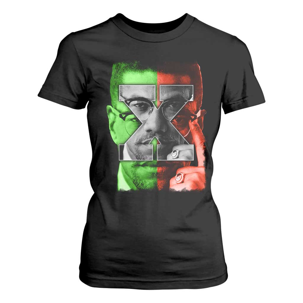Malcolm X T Shirt For Women Black History Month TS10 Black Print Your Wear