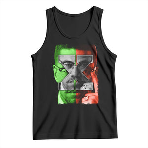Malcolm X Tank Top Black History Month TS10 Black Print Your Wear