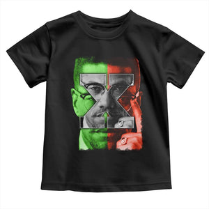 Malcolm X Toddler T Shirt Black History Month TS10 Black Print Your Wear