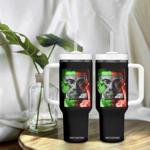 Malcolm X Tumbler With Handle Black History Month TS10 Print Your Wear