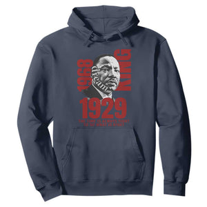 Martin Luther King Hoodie The Time Is Always Right To Do What Is Right TS10 Navy Print Your Wear