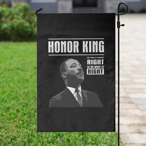 Martin Luther King Garden Flag The Time Is Always Right To Do What Is Right TS10 Print Your Wear